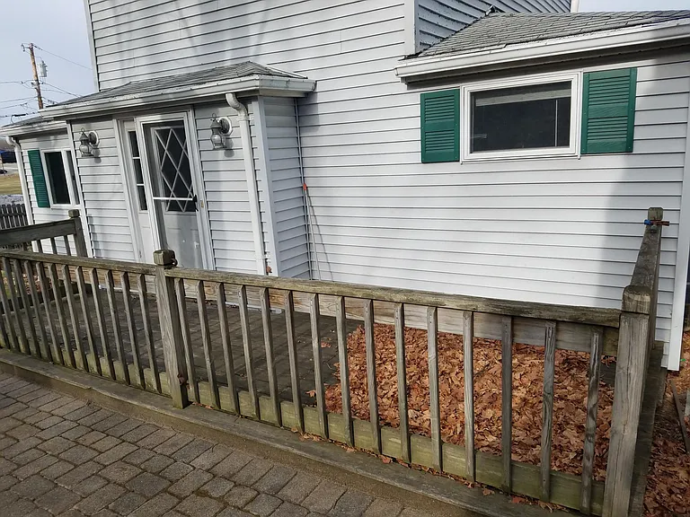 Deck and patio