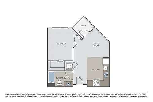 Floor plan Plan 1A