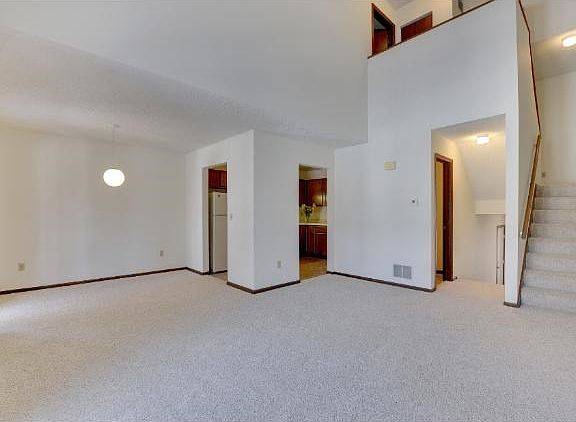 This open floor plan with vaulted ceilings and lots of natural light gives this home a spacious, airy feeling.  You can easily move right in, or make a few easy updates that suit your needs.