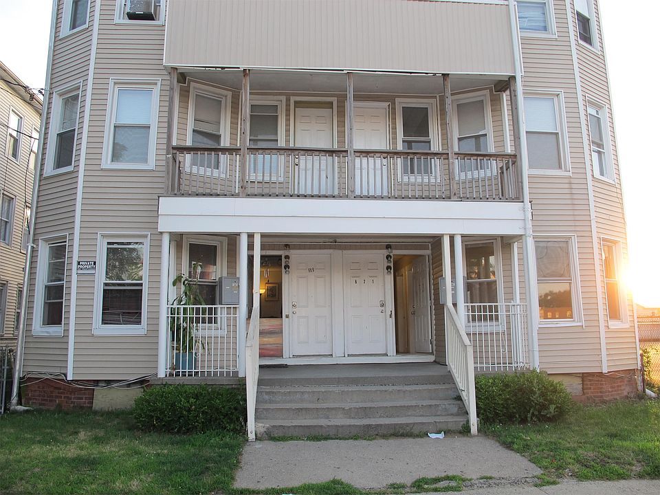front of building