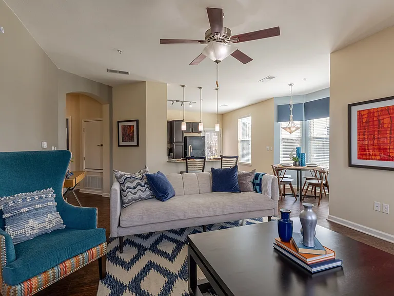 Hardwood-Style Flooring Throughout Main Living Areas