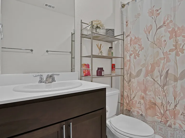 Full bath with sink and shower