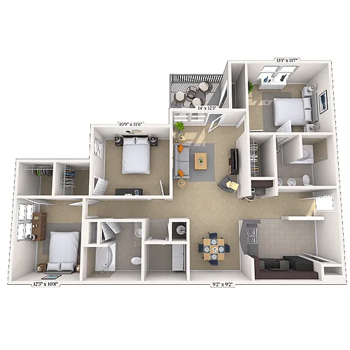 Floor plan 32A