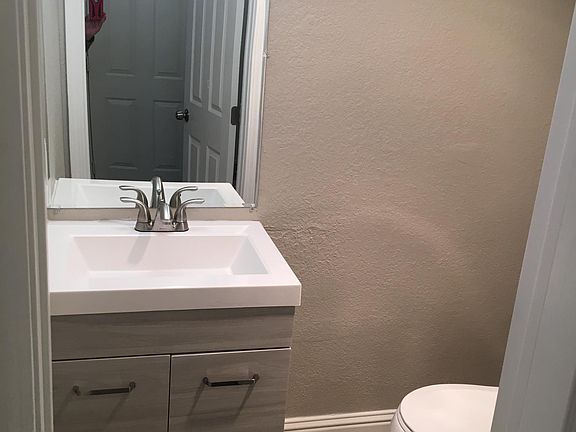 Half bath downstairs.