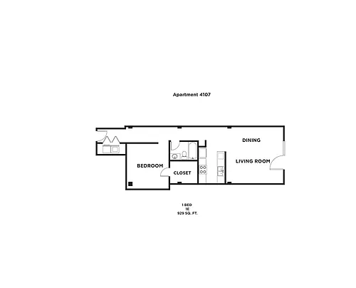 Floor plan 1E