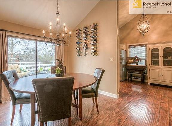 Hand-scraped hardwood floors throughout...