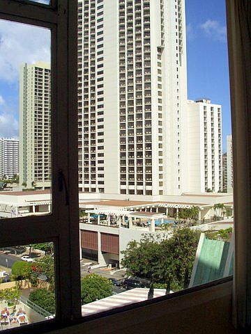 view of hotel next door