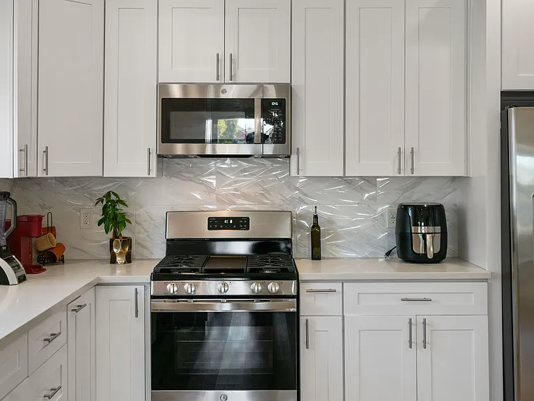 Fully-stocked kitchen
