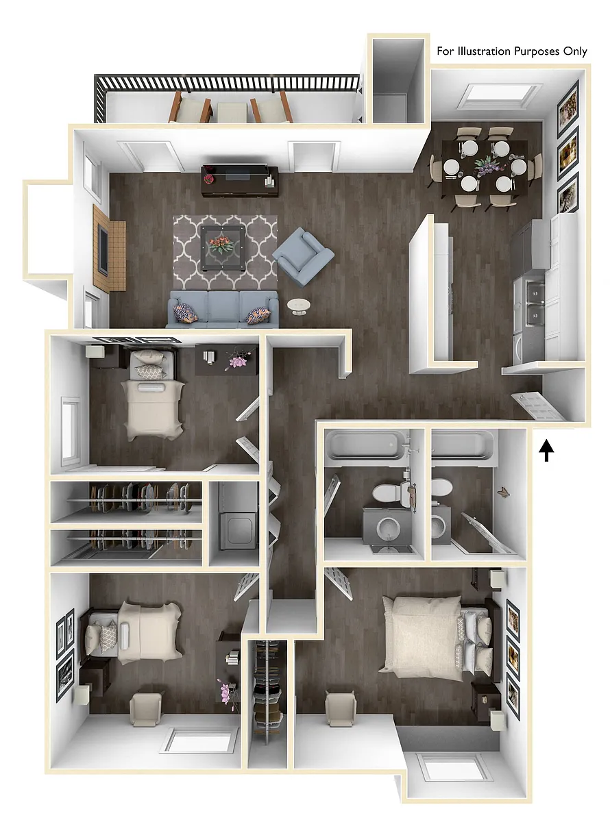 Floor plan C1