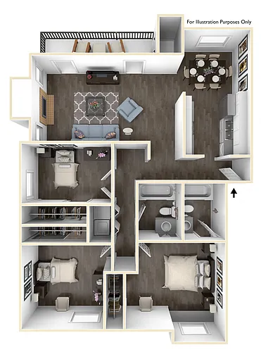 Floor plan C1