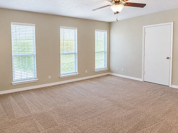 Spacious Master bedroom with 2 closets.