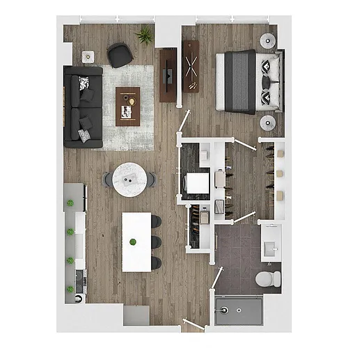 Floor plan A8PH-Penthouse