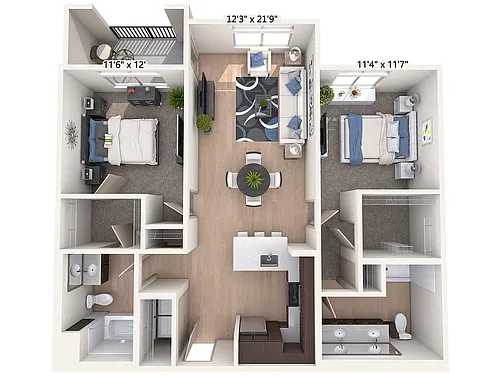 Floor plan B10-N-Esp