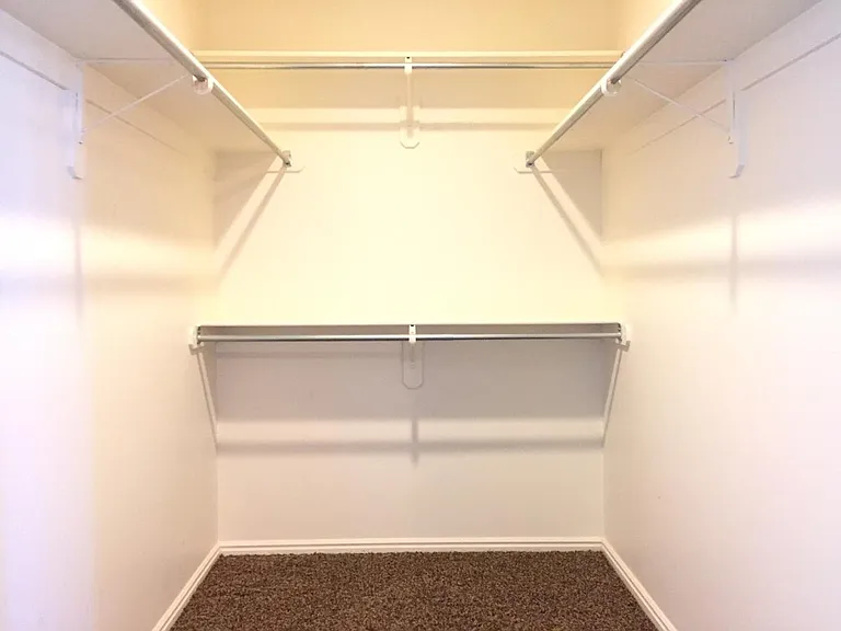 Owner's suite walk-in closet