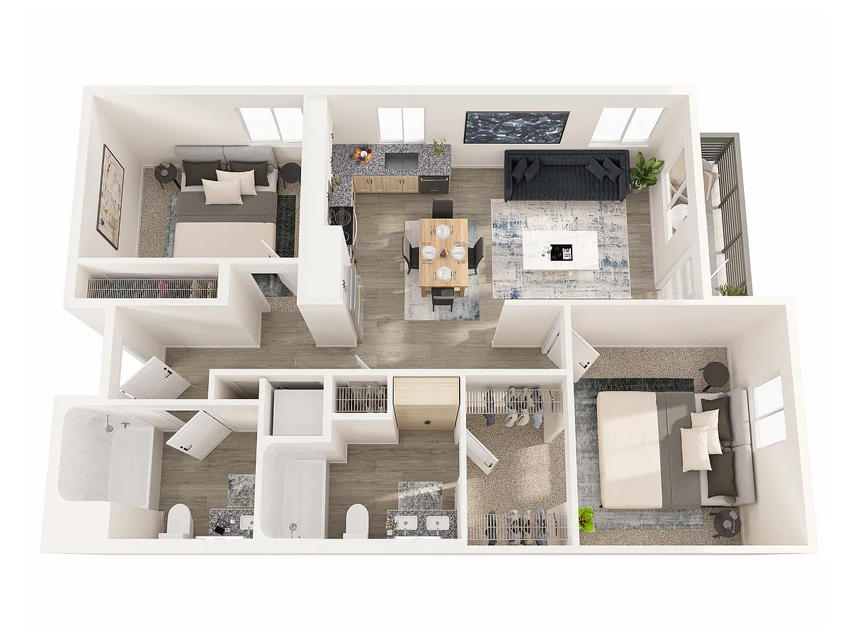 Floor plan 2C