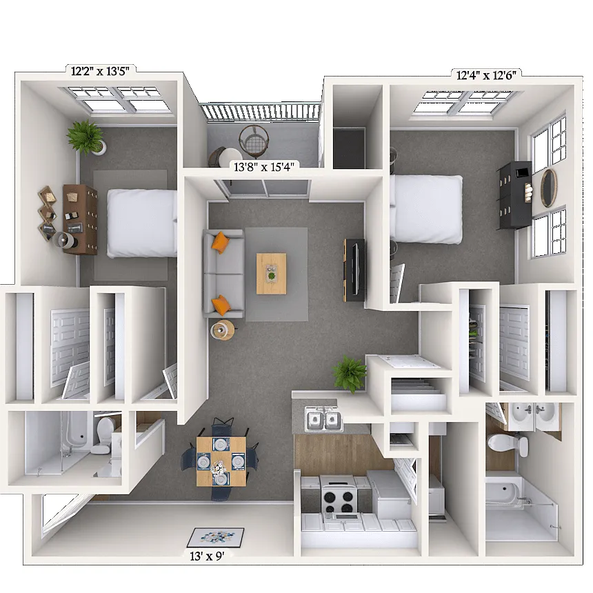 Floor plan The Inverness