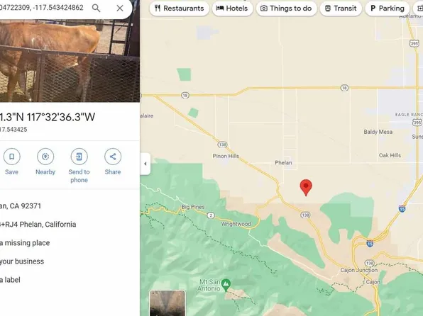 0 0, Phelan, CA 92371