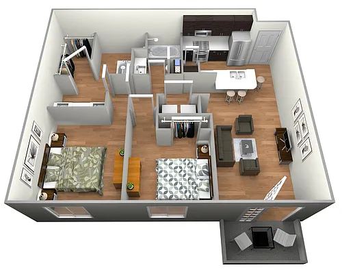 Floor plan Hope Town