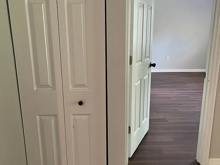 Coat closet/master bedroom