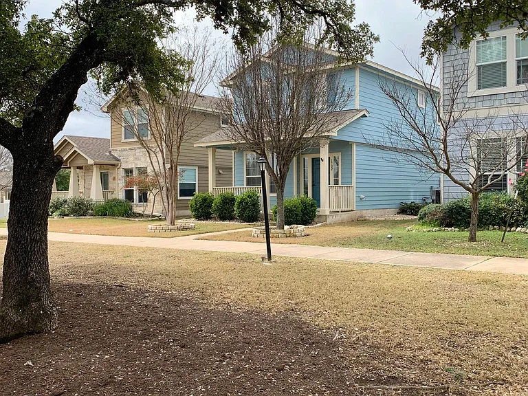 Front yard in pocket park