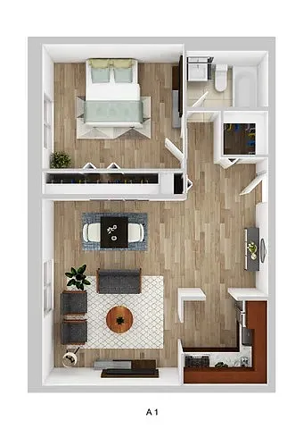 Floor plan A1
