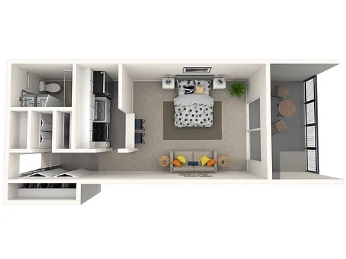 Floor plan Studio