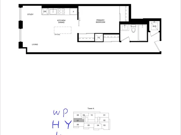 41 Wilson St #1007, Hamilton, ON L8R 1C6