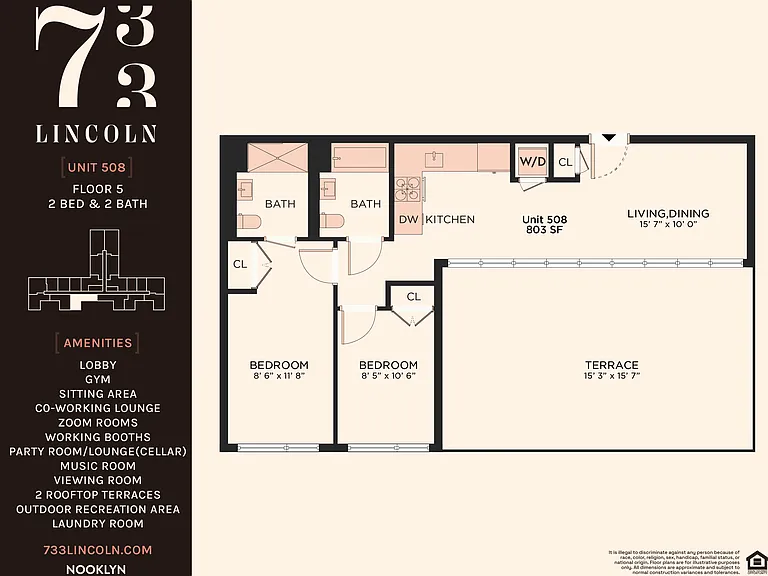 733 Lincoln Pl #1508 — Photo 2