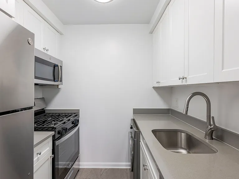 Chef-inspired kitchen with stainless steel appliances