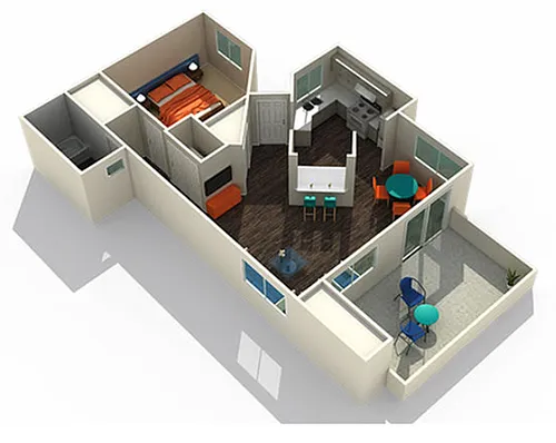 Floor plan Ocotillo