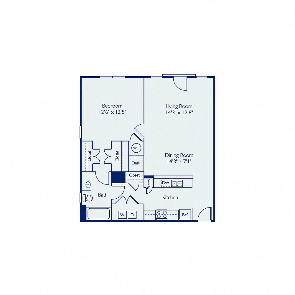 Floor plan A1D