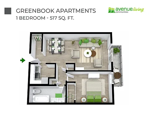 Floor plan 104