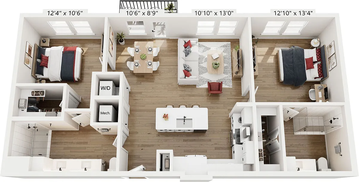 Floor plan B2