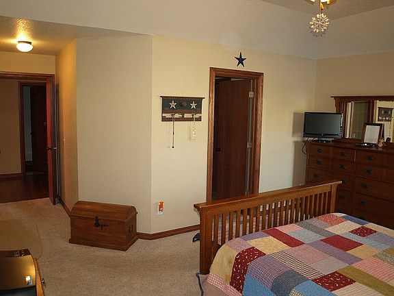 View towards master bath