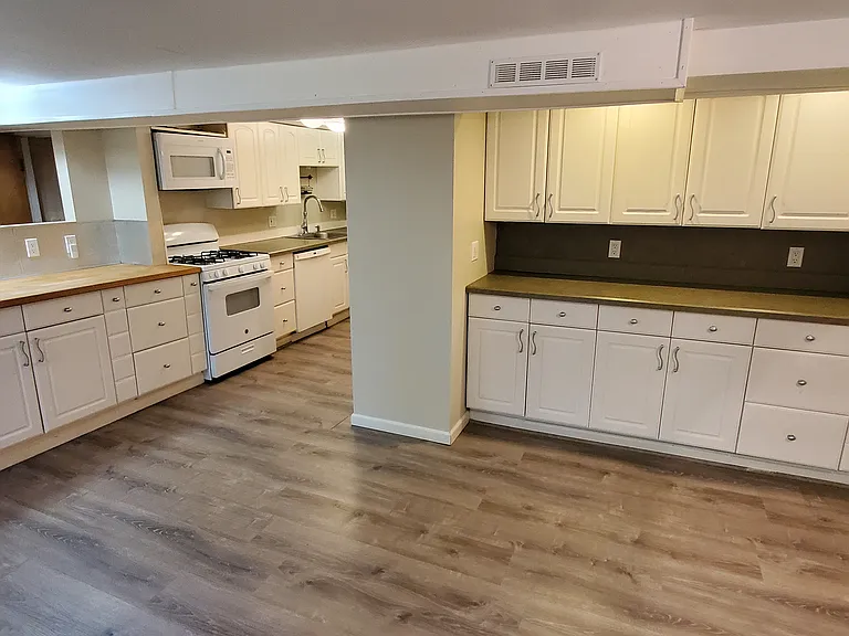 Kitchen and dining area