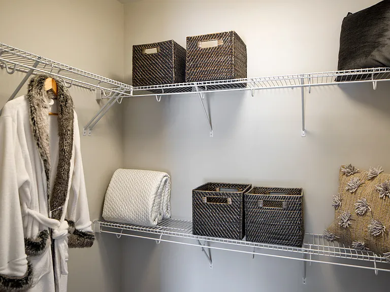 Spacious Closets