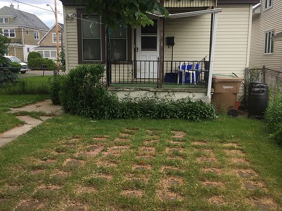 Patio in back yard