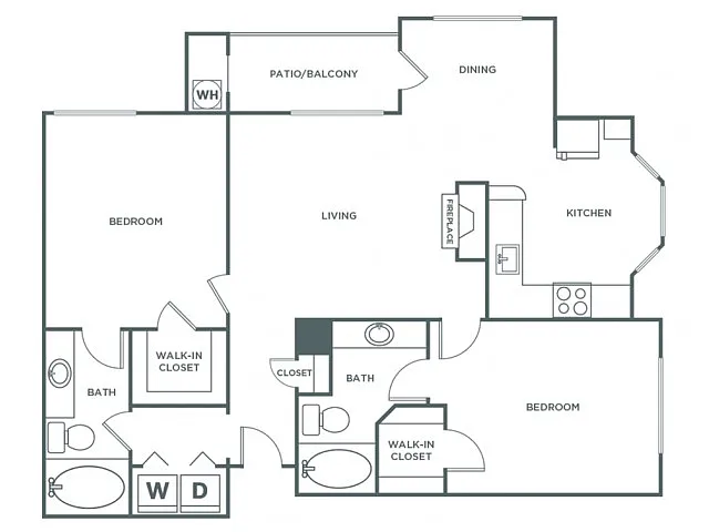 Floor plan Falcon Sophisticated