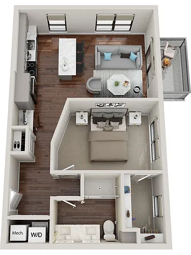 Floor plan A12