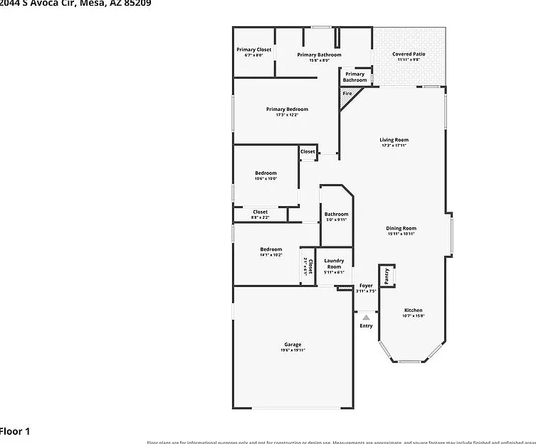 3 bed, 2.0 bath, 1521 sqft, $2,305 — Photo 2