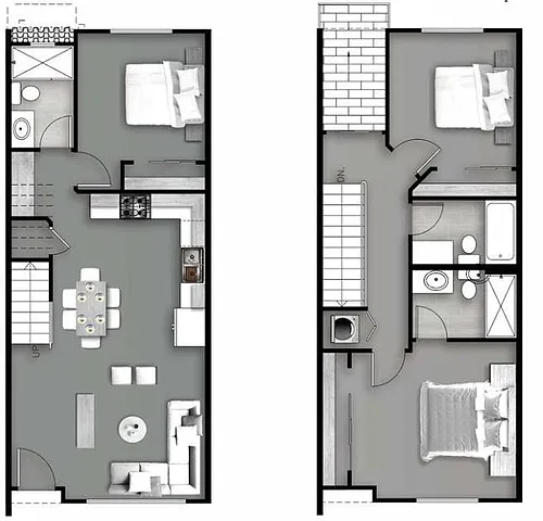 Floor plan 3 BEDROOMS 3 BATHROOMS