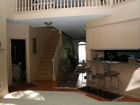 View from Living room to main entrance.