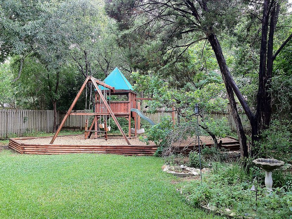 Playscape and Backyard
