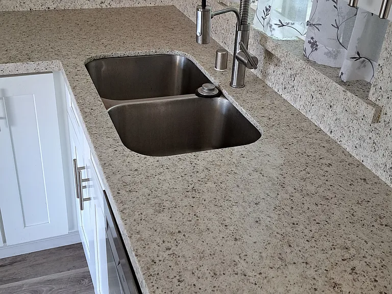 All Granite counter tops and spash