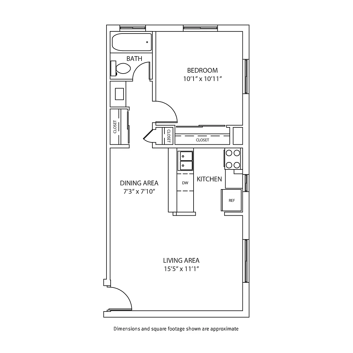 Floor plan Style C