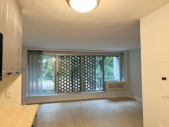 Looking from kitchen into living room