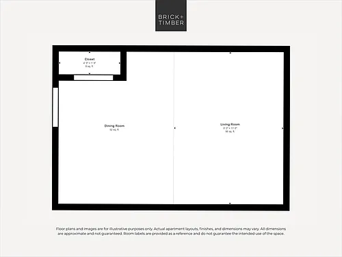 Floor plan Studio