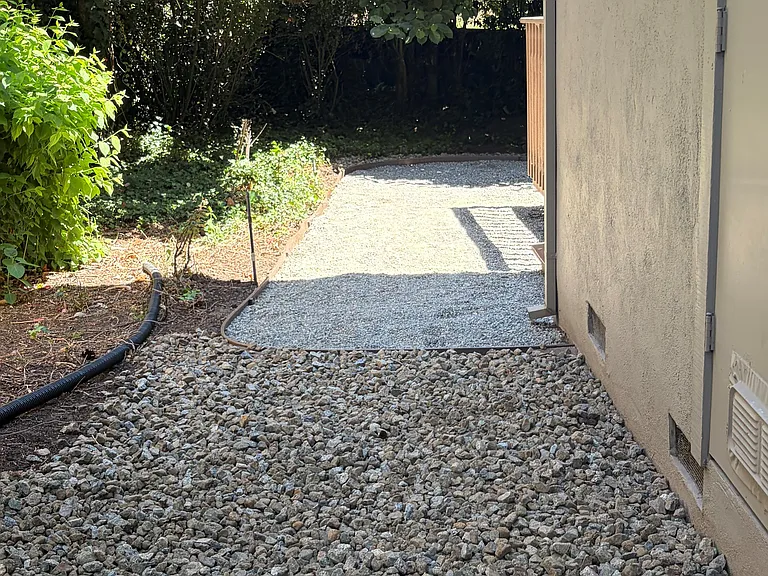 Backyard path