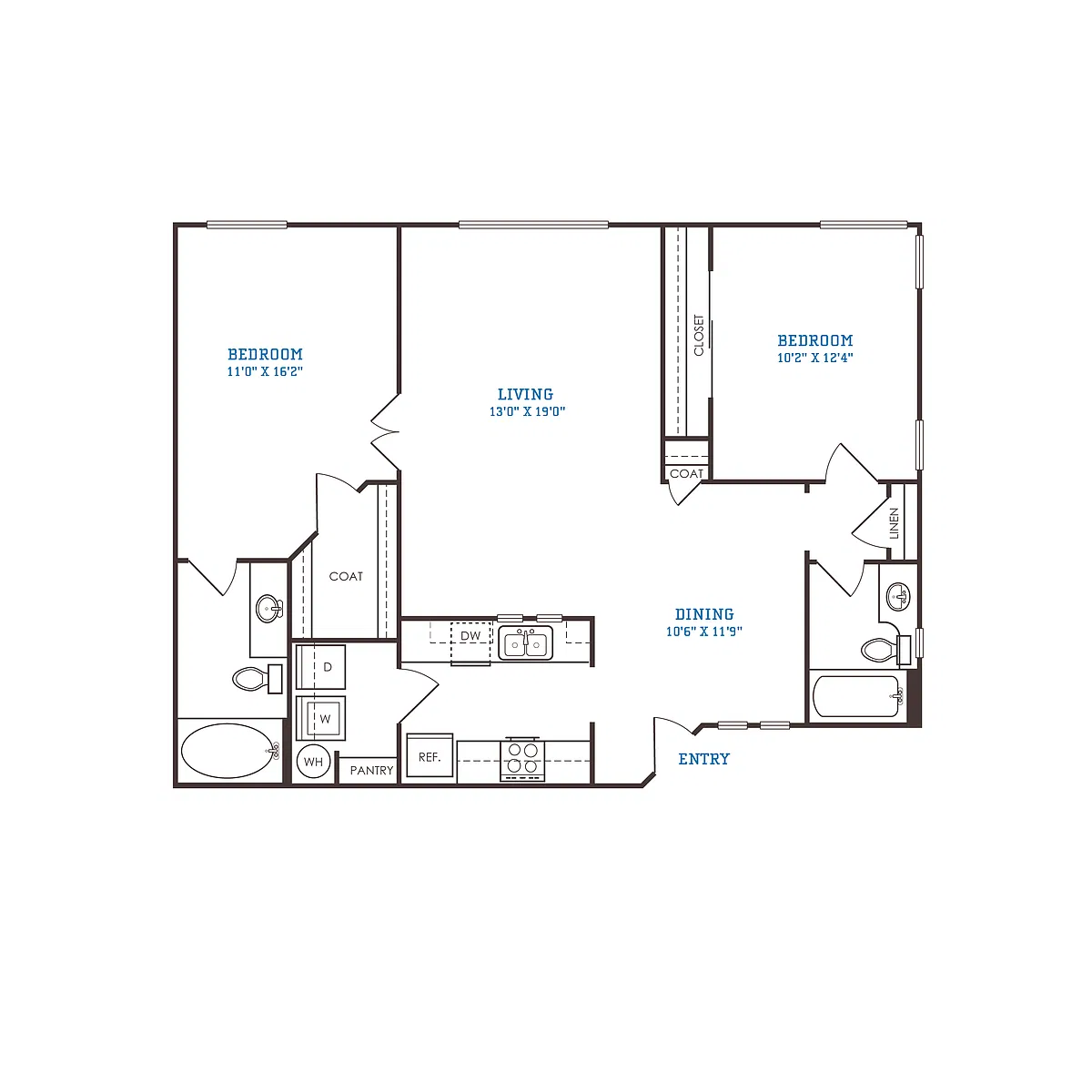 Floor plan B4 Classic
