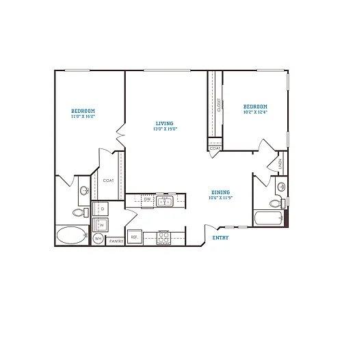 Floor plan B4 Classic